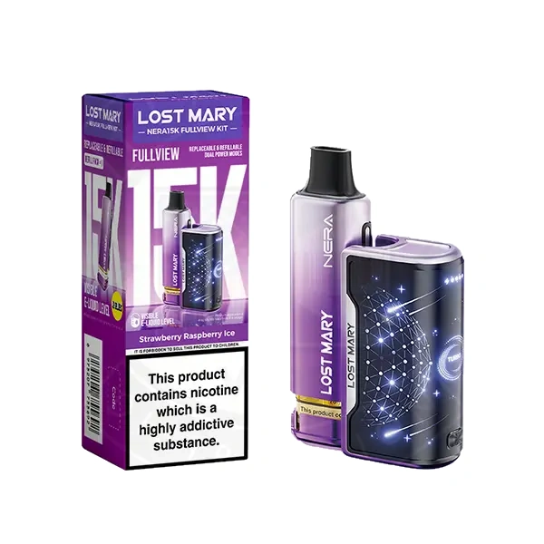 Strawberry Raspberry Ice Lost Mary Nera 15K Prefilled Pod Kit